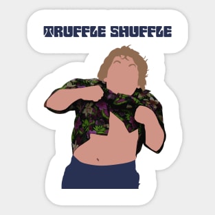 Goonies Truffle Shuffle Sticker